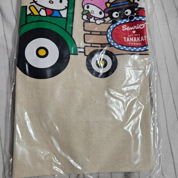 Canvas tote bag ~ Tanaka Farm Sanrio - Picture 2 of 3